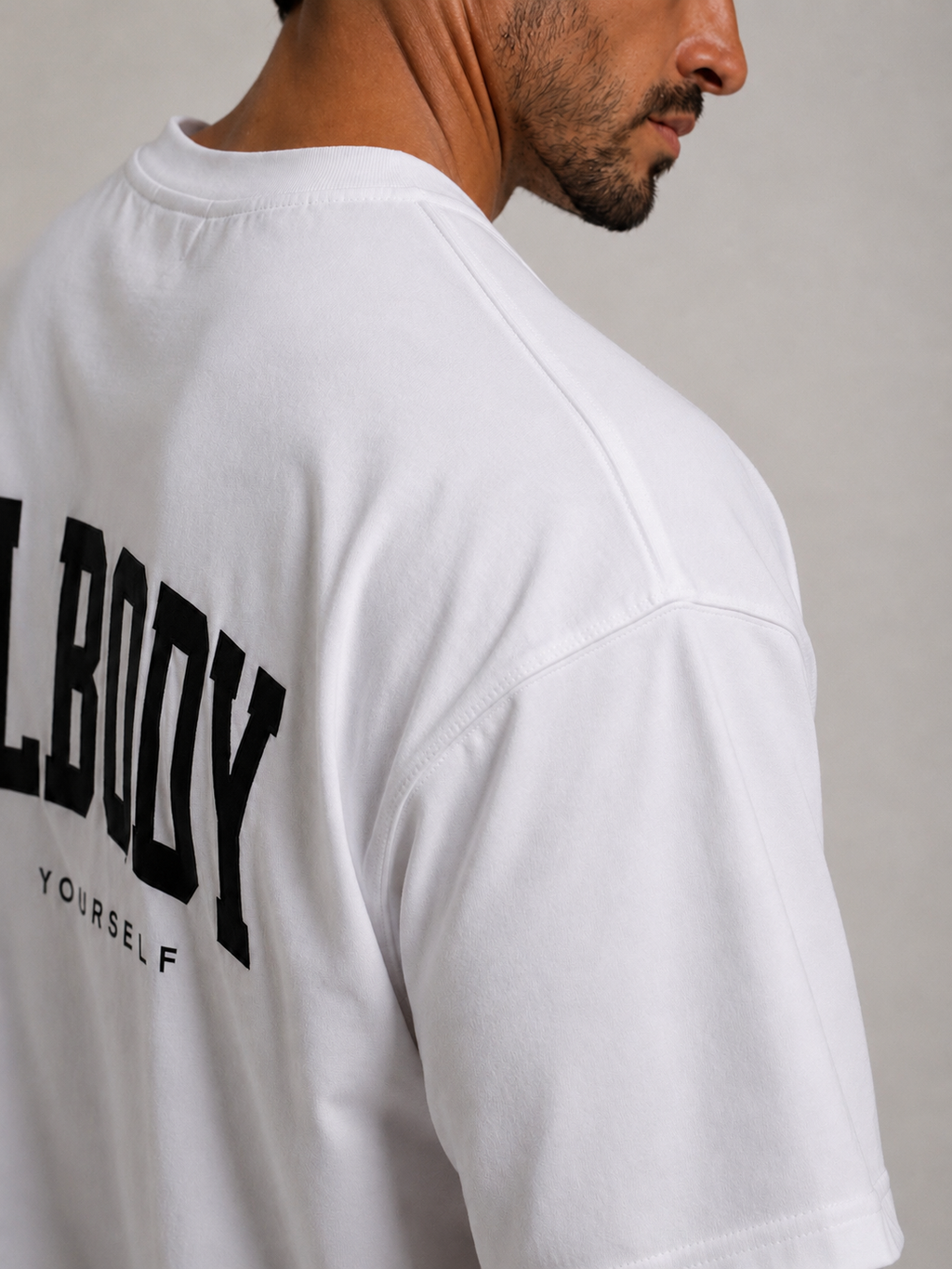 Camiseta Oversize BullBody Basic-White