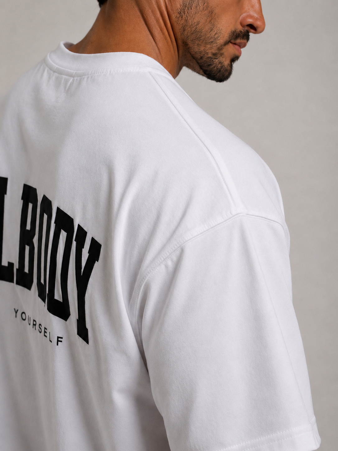 Camiseta Oversize BullBody Basic-White