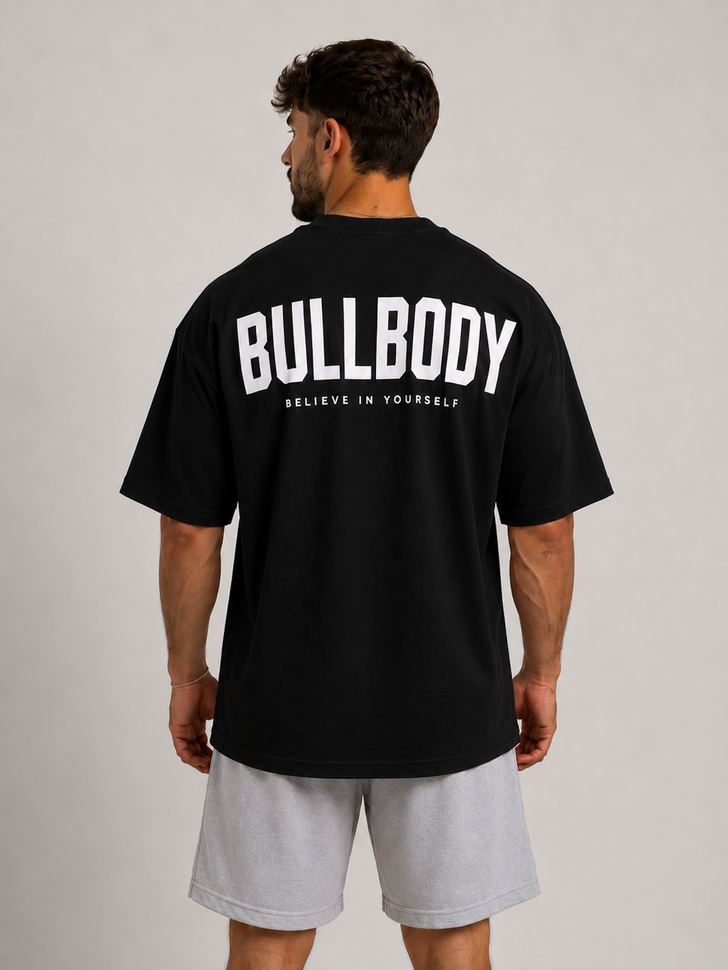 Camiseta Oversize BullBody Basic-Black