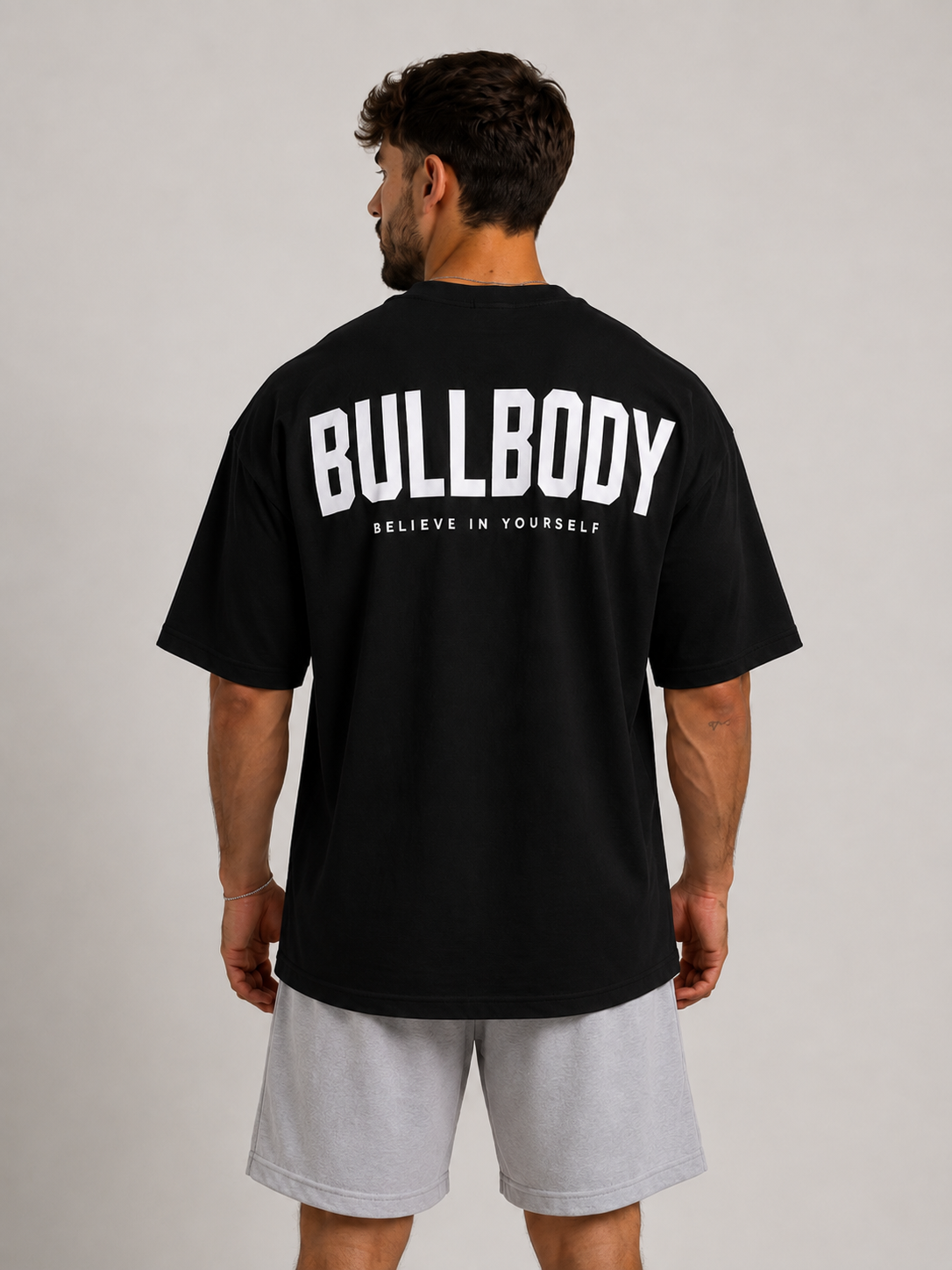 Camiseta Oversize BullBody Basic-Black