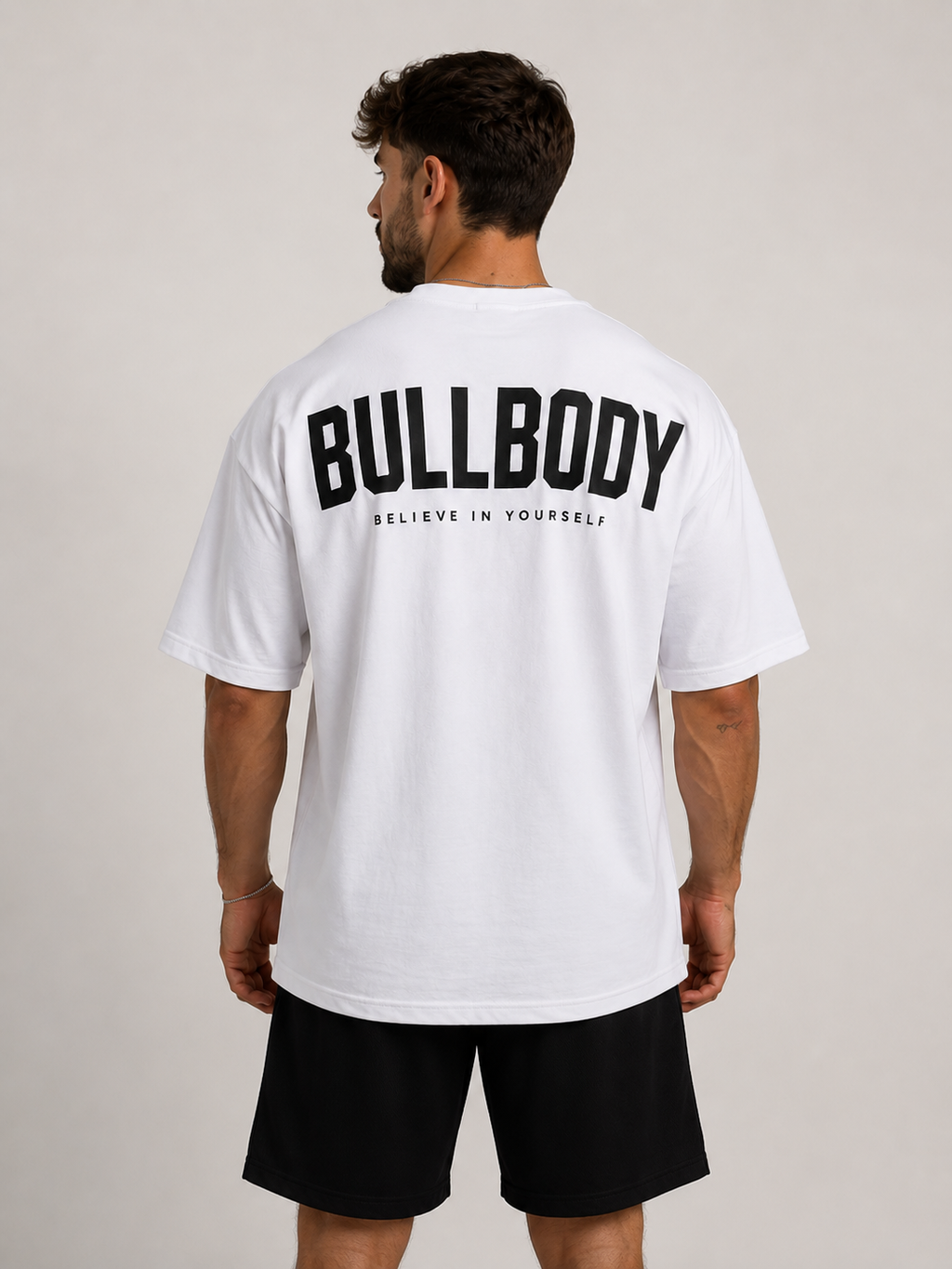 Camiseta Oversize BullBody Basic-White