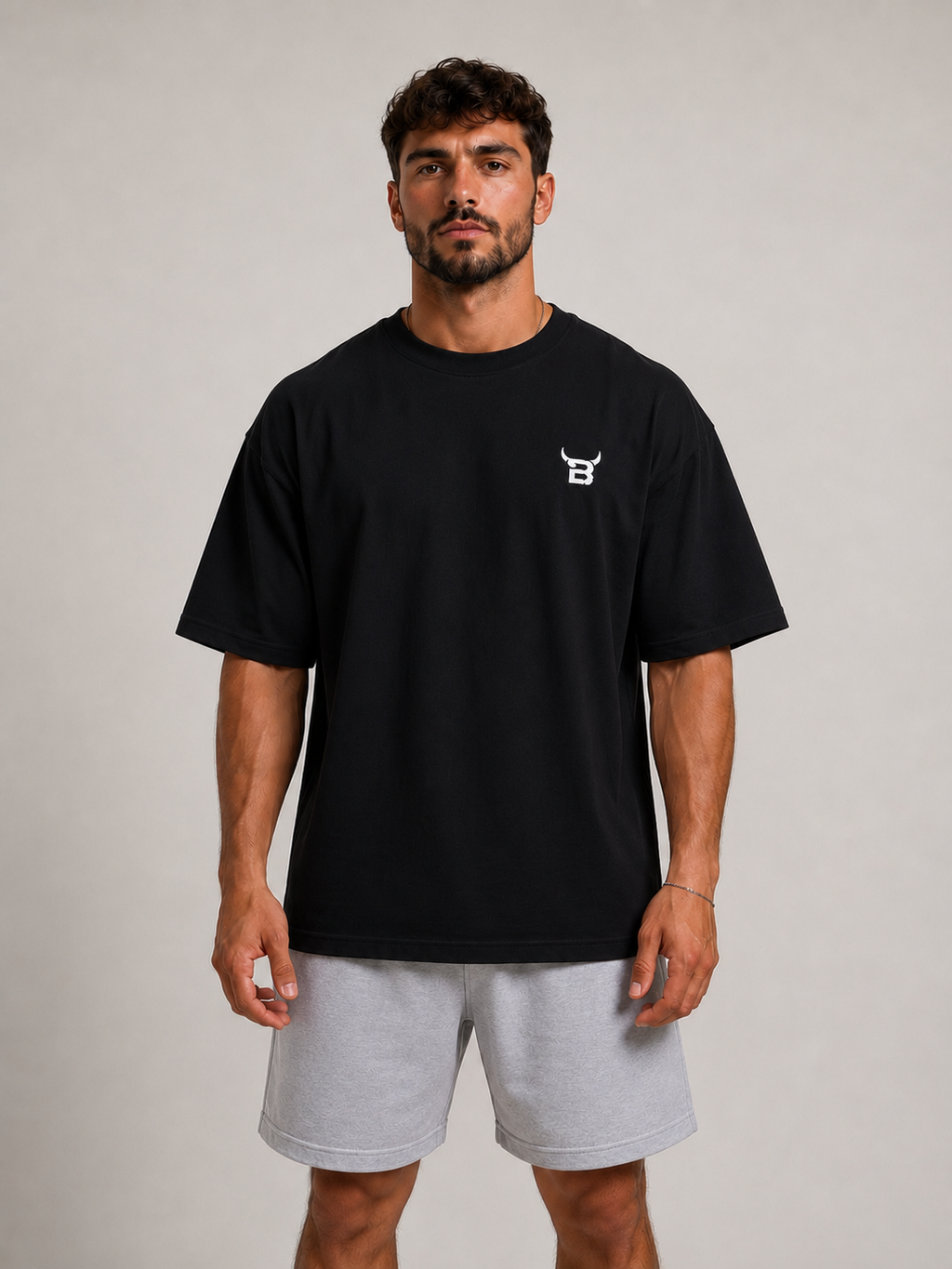 Camiseta Oversize BullBody Basic-Black