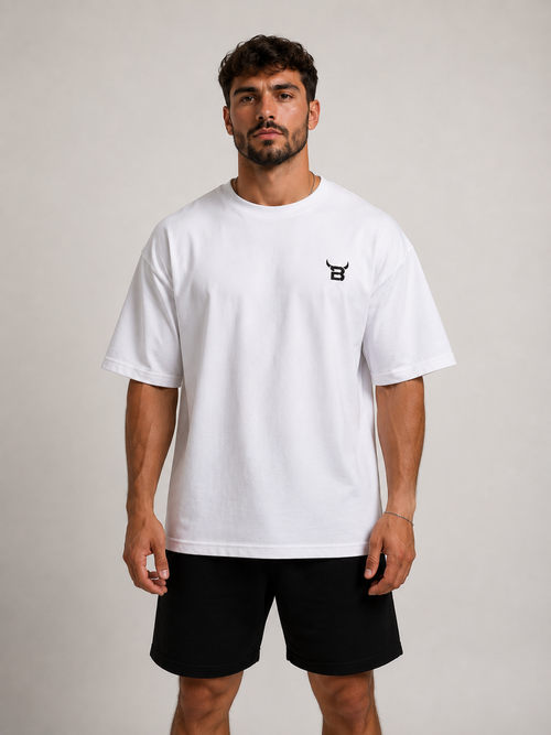 Camiseta Oversize BullBody Basic-White